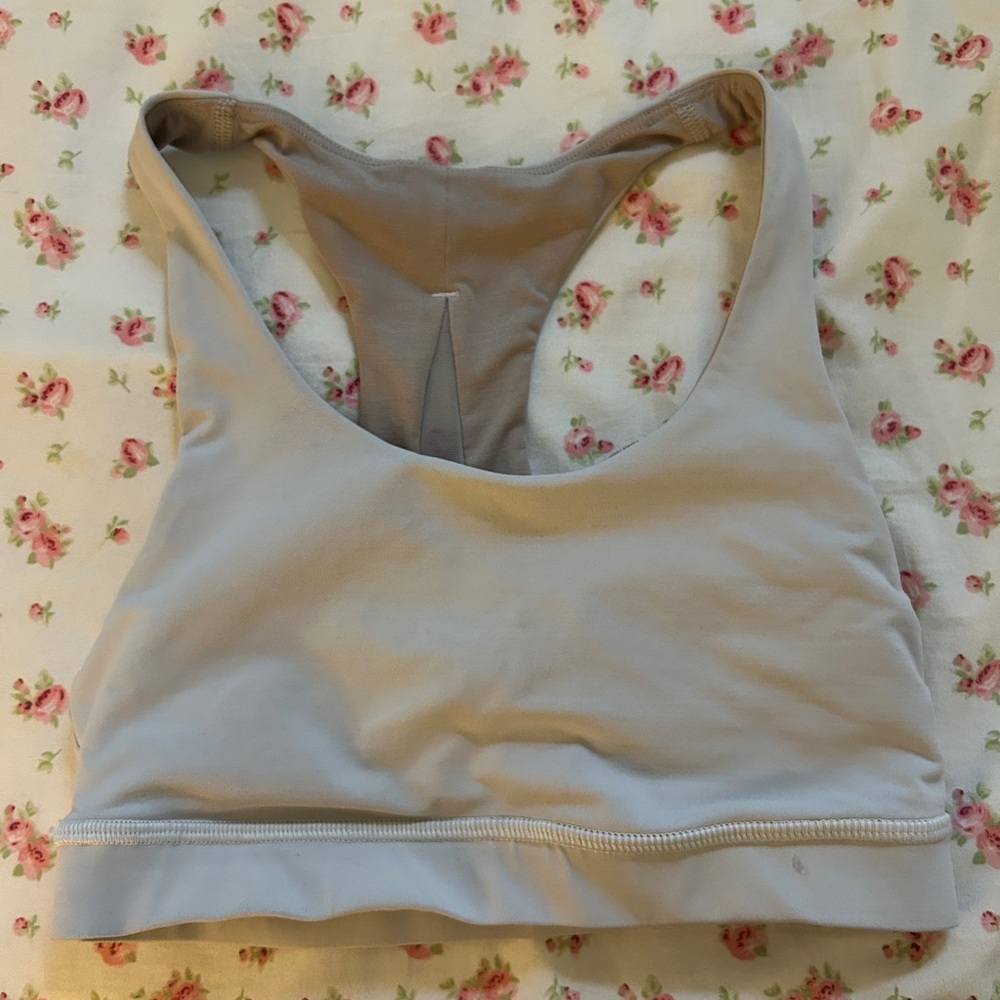 lululemon white sports bra